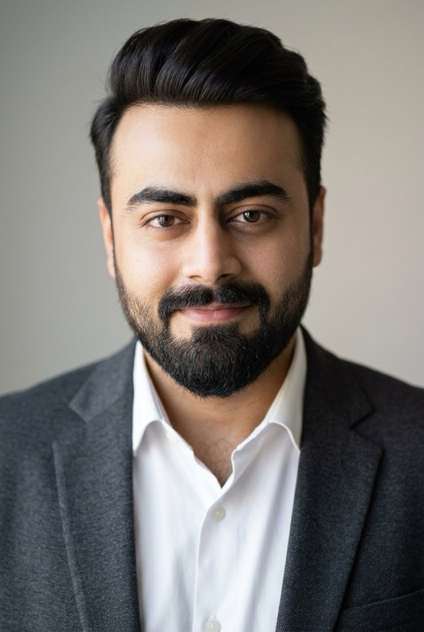 Portrait of Bassam Hashmi, Founder and CEO at APTISOFT