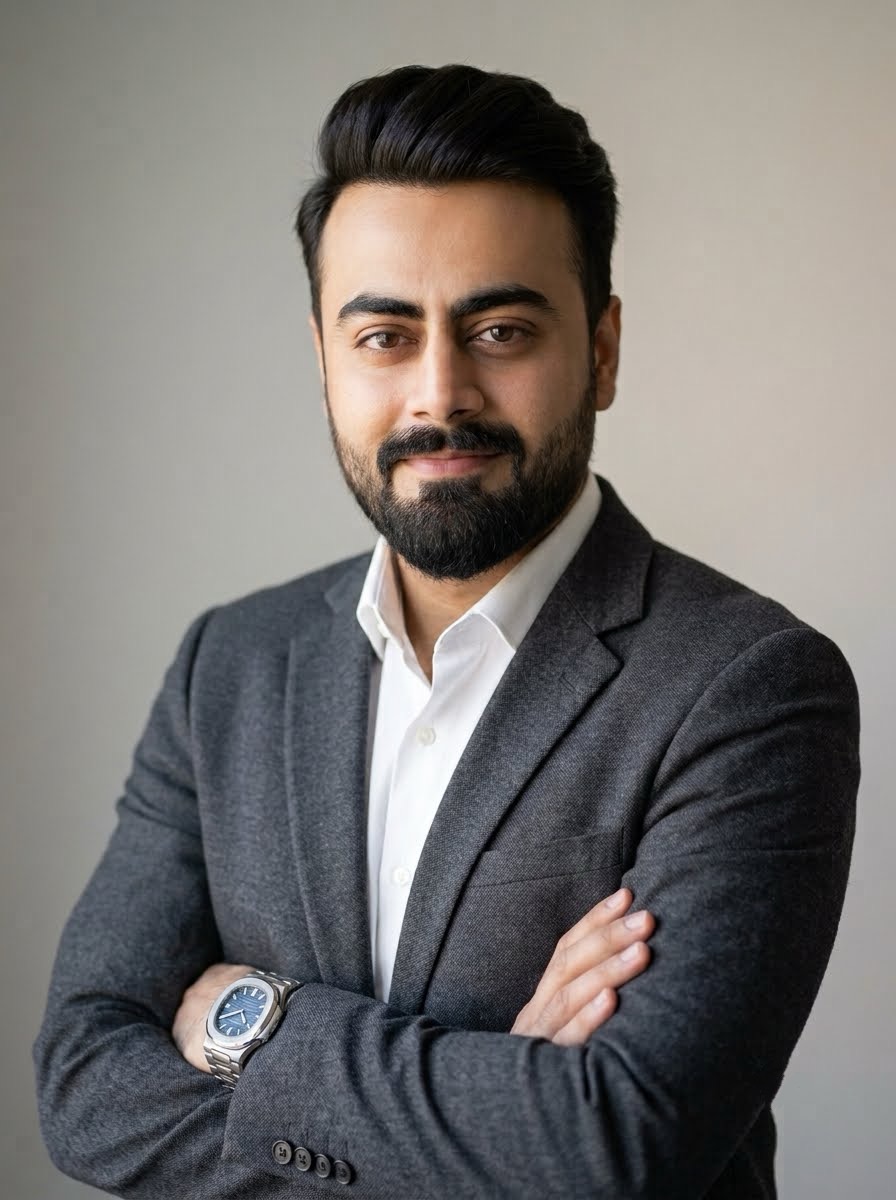 Portrait of Bassam Hashmi, Founder and CEO at APTISOFT
